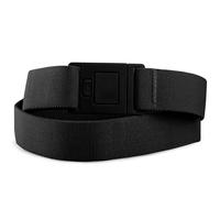 BELTAWAY Square Easily Adjustable No Show Women Stretch Belt Invisible Elastic Belt with Flat Buckle for Jeans Pants Dresses, Black, Plus Size (16-4X)