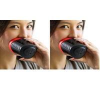 BELTBOX 3.0, Portable Vocal Dampener for Singers, Performers & Actors, Waterproof with Carry Bag & Hands-Free Strap, Vocal Warm-Up Tool (Pack of 2)