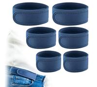 BeltBro Pro For Men - Next Generation Buckle-Free Elastic Belt With Ultra-Soft Edge Padding - Fits 1.5 Inch Belt Loops, Denim
