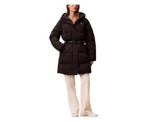 Belted Midweight Lon - female - Calvin Klein Jeans - Parkas - Black - M - Coats M