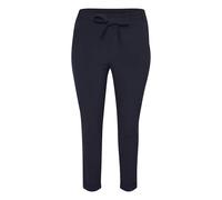 Belted Trousers for women KAFFE Curve Jia Bleu 48