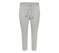 Belted Trousers for women KAFFE Curve KCJenna Gris M