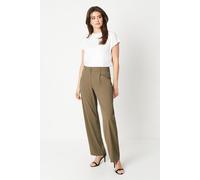Belted Wide Leg Trouser Principles Khaki 14