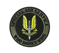 British Army SAS Special Air Service Special Forces 3D Hook Loop Patch OPS Badge