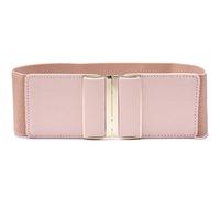 Beltox Womens 3" Wide Belt Elastic Stretch Cinch Waistband Lady Cummerband - Pink - Waist 30"-51"(76CM-130CM)
