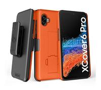 BELTRON Galaxy XCover6 Pro Case with Clip, Heavy Duty Case with Swivel Belt Clip for Samsung Galaxy XCover 6 Pro 2022 SM-G736 (AT&T FirstNet Verizon) Industrial Strength (Safety Orange)
