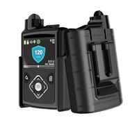 BELTRON Protective Case for Medtronic MiniMed 780G 770G 670G 630G 640G Insulin Pump with Built-in Metal Belt Clip (Strong & Durable Case for Medtronic MinMed Insulin Pumps) - Black