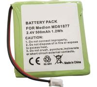 Beltrona TELSINUS201 TSinus Cordless Phone Battery 2.4V 500mAh NiMH