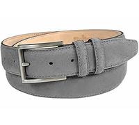 Belts.com Men's Granada Leather Dress Belt 1-1/4" Wide 32 Gray