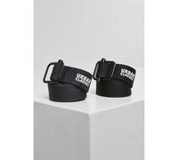 Belts Urban Classics industrial canvas (x2) Noir S/M