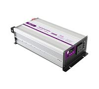 BELTTT Pure Sine Wave Power Inverter DC to AC 220V 230V 240V Remotely Controllable Converter with USB Ports and AC Outlet Use for RV Truck Car Home (2000W/24V)