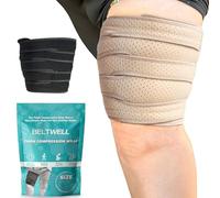 Beltwell® - The Adjustable Thigh Compression Wraps For Big Swollen Upper Legs (1 wrap) (XL - TALL)