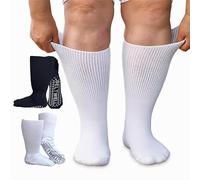 Beltwell The Oversized Lymphedema Socks That Won't Cut Off Circulation (2 pairs)