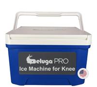 BelugaPRO Ice Machine for Knee After Surgery, Cold Therapy Knee Ice Machine with Programmable Timer, Joint Wrap, Lightweight 9 Quart Cooler, Quiet Pump, 3.0