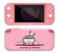 BelugaDesign Ramen Sushi Switch Bundle | Food Dumpling Noodles Japanese Cute Kawaii Pastel Case | Snap on Shell Compatible with Nintendo Switch (Switch Lite, Clear)