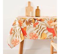 BELUM 0120-384 Stain-Resistant Tablecloth Size 155 x 155 cm Extra-Soft Multi-Coloured 100% Organic Cotton Fabric