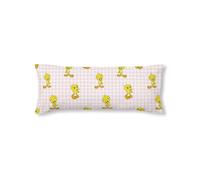 BELUM | 100% Cotton Tweety Vichy Pink Bed 90cm Soft Pillow Case, Pillow Case Various Sizes