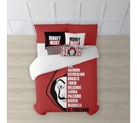 BELUM Aikido Duvet Cover with Buttons 100% Cotton Duvet Cover (90 cm Bed (155 x 220 cm)