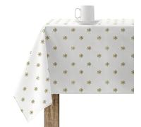 BELUM | Christmas Tablecloth | Stain-Resistant Rectangular Table Cloth | Resin Tablecloth (Laminated Touch) | Table Cloth | Home Table Cloth (250 x 140 cm)