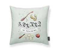 BELUM | Cushion Cover 100% Cotton 45x45 cm Model Charming A | Cushion Cover Looney Tunes | Cushion Cover Half Panama Fabric 100% Organic Cotton