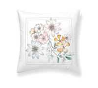 BELUM | Cushion Cover | 100% Cotton Cushion Cover | Half Panama Woven Cushion Cover | Soft Cushion Cover | Cushion Cover Size 50x50cm