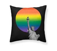 BELUM Cushion Cover Size: 50 x 50 cm Fabric: 100% Organic Cotton Model: Pride 11 | LGTBIQ+ Cushion Cover