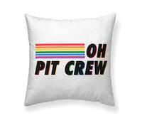 BELUM Cushion Cover Size: 50 x 50 cm Fabric: 100% Organic Cotton Model: Pride 36 | LGTBIQ+ Cushion Cover