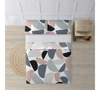 Belum Duvet Cover Set for 135 Bed Including Pillowcase Duvet Cover 210 x 270 cm Fitted Sheet 140 x 200 cm + 25 cm Fabric 100% Organic Cotton 175 Thread