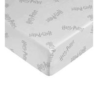 BELUM | Harry Potter 100% Cotton Fitted Sheet for 90 Bed, Multi-Colour Adjustable Fitted Sheet, Soft Cotton Fitted Sheet, Elastic Adjustable Fitted Sheet