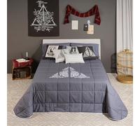 BELUM | Harry Potter Duvet, 250 g Relics Lettering Model for 135 Bed (235 x 270 cm)
