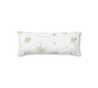 BELUM | Harry Potter Pillowcase, 100% Cotton Hogwarts Gold Christmas Pillowcase, 105 cm
