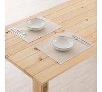 BELUM | Pack of 2 Individual Tablecloth 45x35 | Pack of 2 Individual Placemats | Tablecloth 100% Resinated Cotton Stain Resistant 300 grs. | Tablecloth Antistain