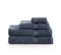 BELUM | Pack of 2 Towels 100% Combed Cotton 650 g. Denim Blue 30 x 50, Quick Dry Towels, Highly Absorbent Cotton Towels