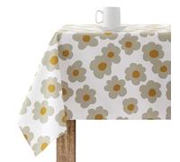 BELUM | Resinated Stain Resistant Rubber Tablecloth 100x140cm | Resinated Rectangular Table Rubber Tablecloth | Oilcloth Resin Tablecloth in Various Sizes | Kitchen Table Tablecloth