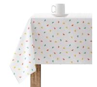 BELUM | Resinated Stain Resistant Rubber Tablecloth 250x140cm | Resinated Rectangular Table Rubber Tablecloth | Oilcloth Resin Tablecloth in Various Sizes | Kitchen Table Tablecloth