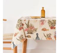 BELUM | Stain Resistant Tablecloth Size 100 x 140 cm - Extra Soft Touch Tablecloth Colour Multicolor - Tablecloth 100% Made in Spain Fabric 100% Organic Cotton - Tablecloth Model 0120-396