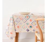 BELUM | Stain Resistant Tablecloth Size 100 x 140 cm - Extra Soft Touch Tablecloth Colour Multicolor - Tablecloth 100% Made in Spain Fabric 100% Organic Cotton - Tablecloth Model 0120-364