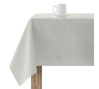 BELUM | Stain Resistant Tablecloth Size 100 x 140 cm - Extra Soft Touch Tablecloth Light Grey - Tablecloth 100% Made in Spain Fabric 65% Organic Cotton - 35% Polyester - Tablecloth Model Rodas 2716