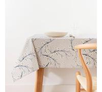 BELUM | Stain Resistant Tablecloth Size 100 x 155 cm - Extra Soft Touch Tablecloth Colour Multicolor - Fabric Tablecloth 100% Organic Cotton Model 0120-329