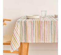 BELUM | Stain Resistant Tablecloth Size 100 x 300 cm - Extra Soft Touch Tablecloth Colour Multicolor - Tablecloth 100% Made in Spain Fabric 100% Organic Cotton - Tablecloth Model Naiara 4-100