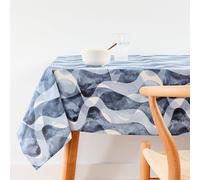 BELUM | Stain Resistant Tablecloth Size 155 x 155 cm - Extra Soft Touch Tablecloth Colour Multicolor - Tablecloth 100% Made in Spain Fabric 100% Organic Cotton - Tablecloth Model 0120-414