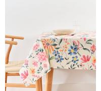 BELUM | Stain Resistant Tablecloth Size 200 x 140 cm - Extra Soft Touch Tablecloth Colour Multicolor - Tablecloth 100% Made in Spain Fabric 100% Organic Cotton - Tablecloth Model 0120-407