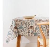 BELUM | Stain Resistant Tablecloth Size 200 x 155 cm - Extra Soft Touch Tablecloth Colour Multicolor - Tablecloth Fabric 100% Organic Cotton Model 0120-325