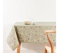 BELUM | Stain Resistant Tablecloth Size 200 x 155 cm - Extra Soft Touch Tablecloth Colour Multicolor - Tablecloth 100% Made in Spain Fabric 100% Organic Cotton - Tablecloth Model 0120-356
