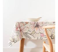 BELUM | Stain Resistant Tablecloth Size 200 x 155 cm - Extra Soft Touch Tablecloth Colour Multicolor - Tablecloth Fabric 100% Organic Cotton Model 0120-326