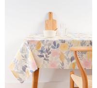 BELUM | Stain Resistant Tablecloth Size 200 x 155 cm - Extra Soft Touch Tablecloth Colour Multicolor - Tablecloth 100% Made in Spain Fabric 100% Organic Cotton - Tablecloth Model Gisborne