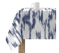 BELUM | Stain Resistant Tablecloth Size 200 x 155 cm - Extra Soft Touch Tablecloth Colour Multicolor - Tablecloth Fabric 100% Organic Cotton Model T09