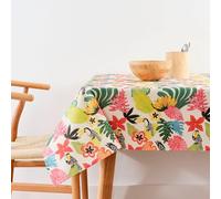 BELUM | Stain Resistant Tablecloth Size 250 x 140 cm - Extra Soft Touch Tablecloth Colour Multicolor - Tablecloth 100% Made in Spain Fabric 100% Organic Cotton - Tablecloth Model 0120-404