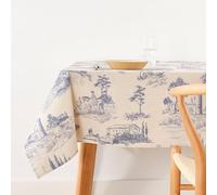 BELUM | Stain Resistant Tablecloth Size 250 x 140 cm - Extra Soft Touch Tablecloth Colour Multicolor - Tablecloth 100% Made in Spain Fabric 100% Organic Cotton - Tablecloth Model 0120-370