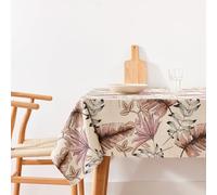 BELUM | Stain Resistant Tablecloth Size 300 x 140 cm - Extra Soft Touch Tablecloth Colour Multicolor - Tablecloth 100% Made in Spain Fabric 100% Organic Cotton - Tablecloth Model 0120-417